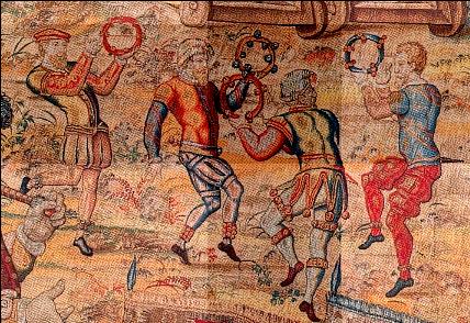 Tapeçarias de D. João de Castro. Dança