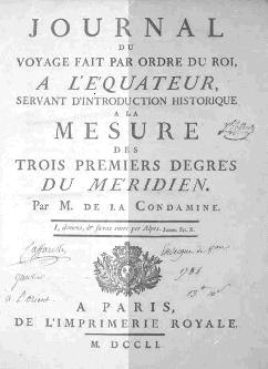 Ch.- M. de La Condamine - Journal